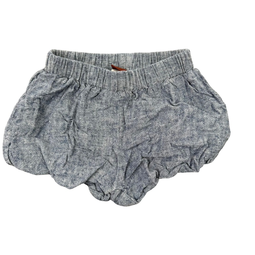 Tea Collection Bubble Shorts Kids 2T Linen Cotton Bloomers Boho Coastal Eco